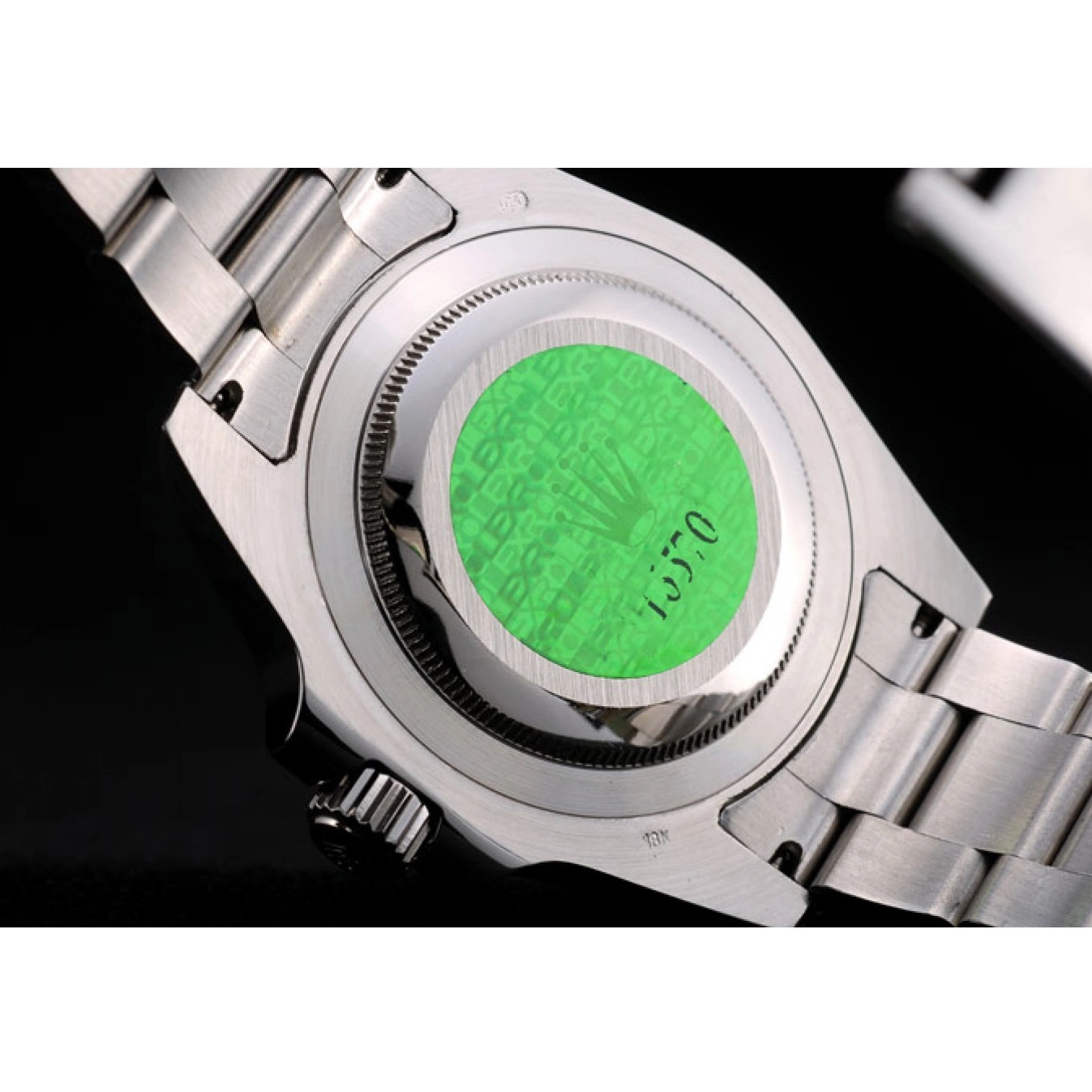 Aaa replica watch Watch Explorer Steel Stainless Dial Rolex Bezel Black 0814